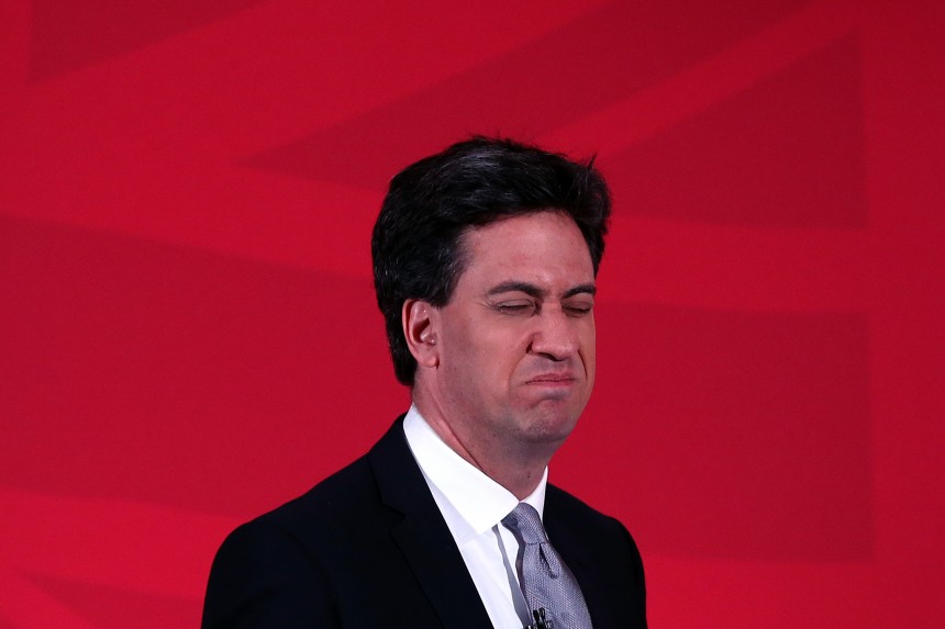 Labour Leader Ed Miliband Announces His Party's Education Manifesto