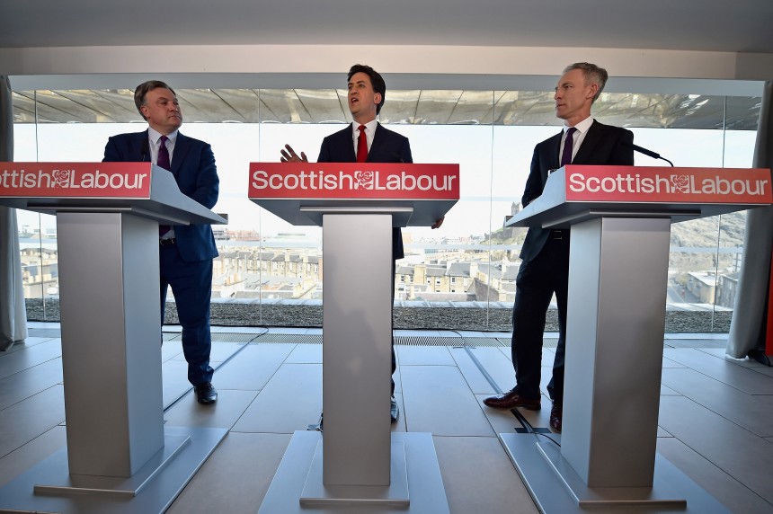 Ed Miliband And Jim Murphy Give A Joint Press Conference