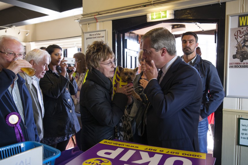 UKIP Hold Public Meetings In Sandwich And Ramsgate