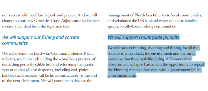 hunting ban